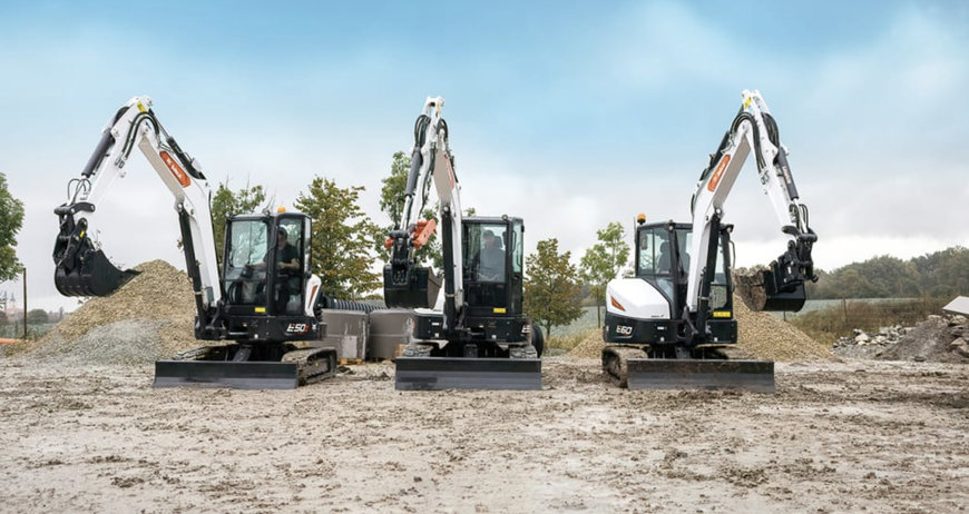NOUVELLES MINI-PELLES 5-6 TONNES DE SÉRIE R2 BOBCAT